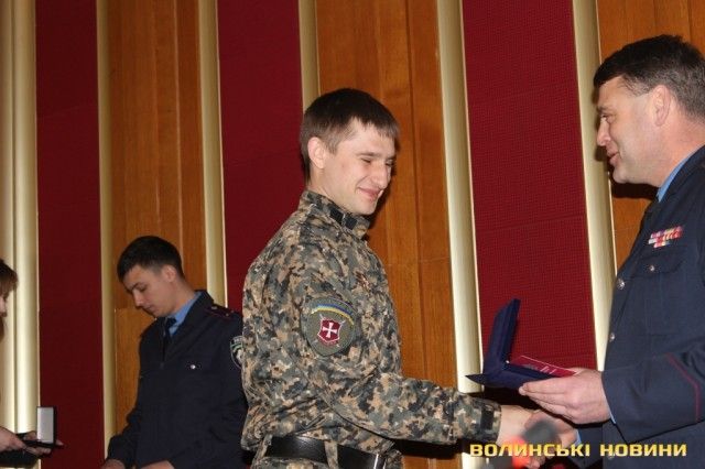 Награждение профсоюзными наградами 